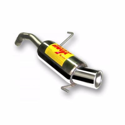 Silencieux d\'�chappement inox Alfa Romeo 147 1,9l JTD 150cv, jtdm 140cv