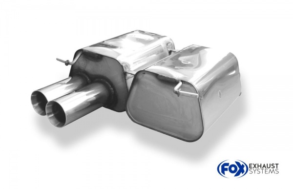 Silencieux d\'�chappement inox BMW 318i 320i E90 E91 E92 E93