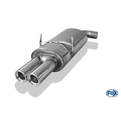 Silencieux d\'�chappement inox BMW 318is E36