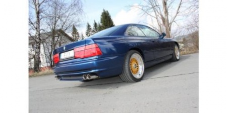 Silencieux d\'échappement inox BMW 850i E31