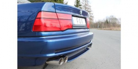 Silencieux d\'échappement inox BMW 850i E31