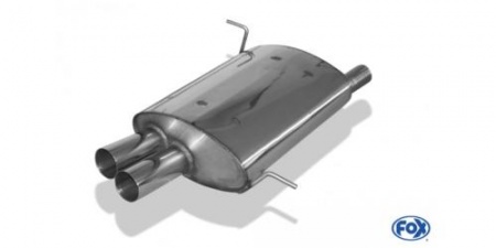 Silencieux d\'échappement inox BMW Z3 2,8l
