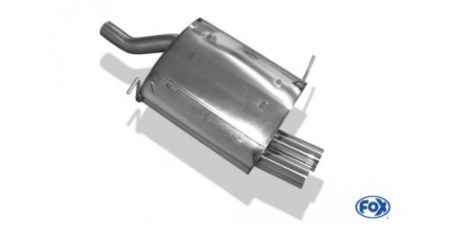 Silencieux d\'échappement inox BMW Z3 2,8l