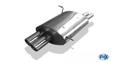 Silencieux d\'�chappement inox BMW Z3 3,0l