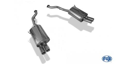Silencieux d\'�chappement inox BMW Z3M