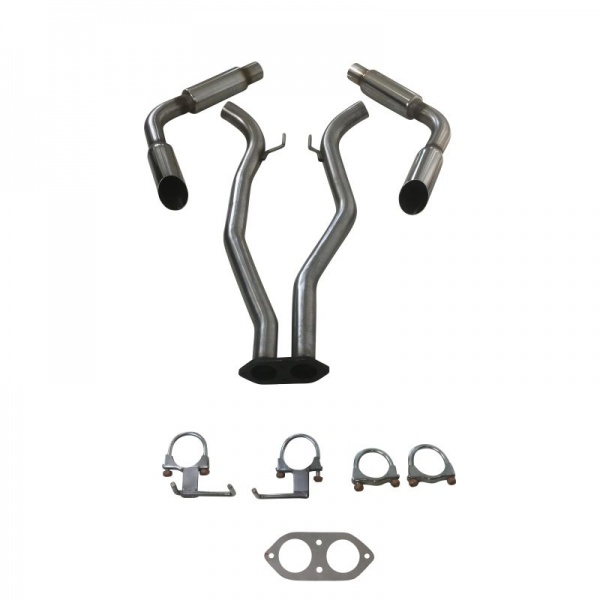 Silencieux d\'�chappement inox Chevrolet Camaro SS 6,2l V8 2009-2015