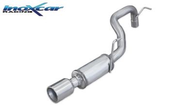 Silencieux d\'�chappement inox Dodge Nitro 4,0l V6 260cv
