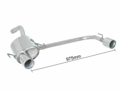 Silencieux d\'�chappement inox Duplex Alfa Romeo 147 1,9l JTD 150cv