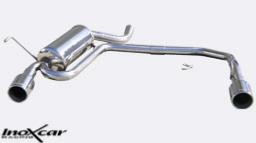 Silencieux d\'�chappement inox Duplex Peugeot 406 Coupe 2,0l 136cv