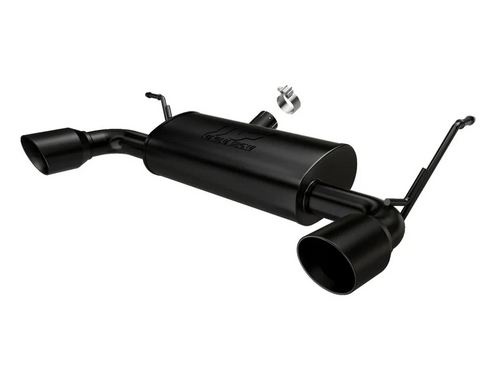 Silencieux d\'�chappement inox Jeep Wrangler JK 3,6l V6 (black coated)