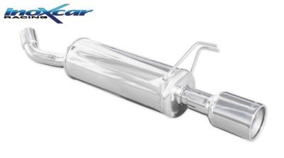 Silencieux d\'�chappement inox Lancia Delta HF HPE 2,0l 16v Turbo