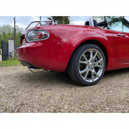 Silencieux d\'&eacute;chappement inox Mazda MX5 NC