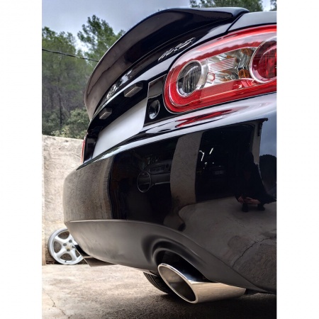 Silencieux d\'&eacute;chappement inox Mazda MX5 NC