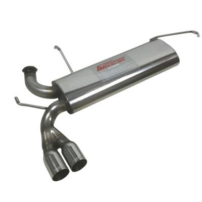 Silencieux d\'�chappement inox Peugeot 206 RC 180