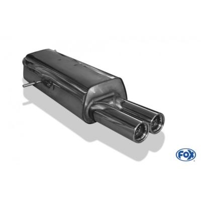 Silencieux d\'�chappement inox Peugeot 307