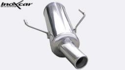 Silencieux d\'�chappement inox Peugeot 406 Coupe 3,0l V6