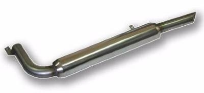 Silencieux d\'�chappement inox Renault 8 Gordini