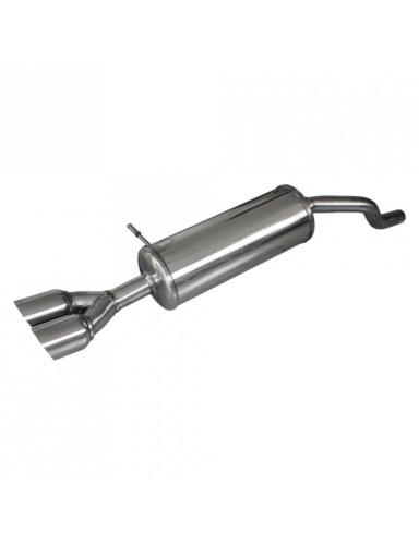 Silencieux d\'�chappement inox Renault Clio 4 GT 1,2L 120cv