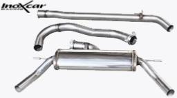 Silencieux d\'�chappement inox Renault Twingo 2 1,2L TCE 100cv