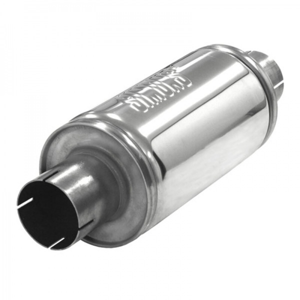 Silencieux universel Simons inox diam�tre 63,5mm longueur 380mm