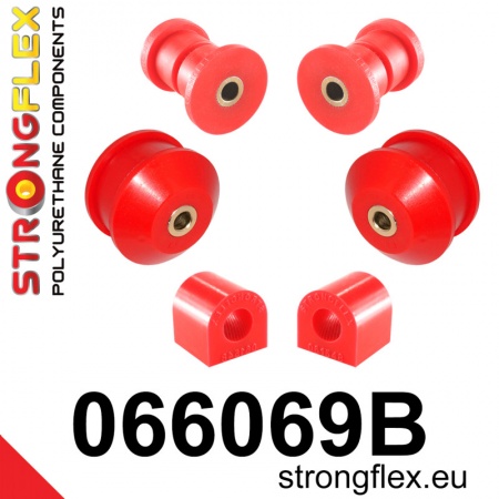 Silentbloc renforc&eacute;s Polyurethane (train avant) Fiat Grande Punto / Opel Corsa D / Alfa Romeo Mito