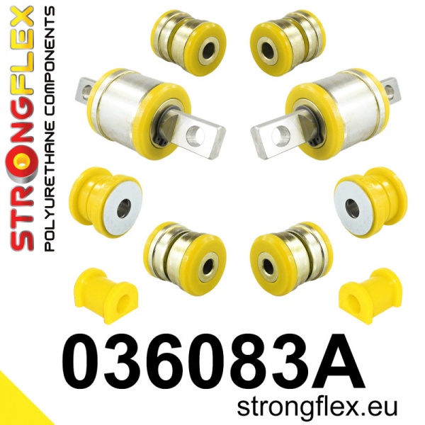 Silentblocs polyurethane BMW S�rie 8 E31 (train arri�re)