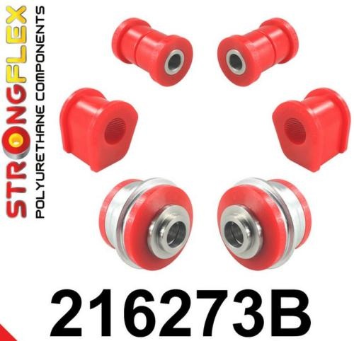 Silentblocs renforc�s Polyurethane (train avant) Citroen C1 / Peugeot 107 / Toyota Aygo