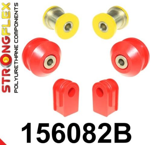 Silentblocs renforc�s Polyurethane (train avant) Renault Clio 3 RS