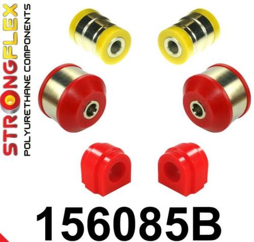 Silentblocs renforc�s Polyurethane (train avant) Renault Clio 4 + Clio 4 RS