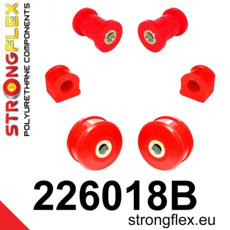 Silentblocs renforc&eacute;s polyurethane Audi A3 8L / Seat Leon / Skoda Octavia (train avant)