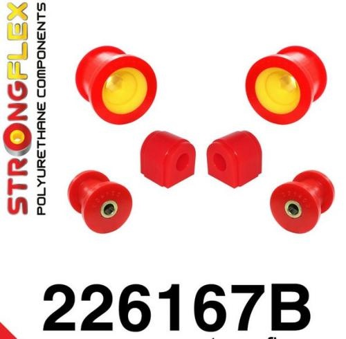 Silentblocs renforc�s Polyurethane Audi A3 8P / Vw Golf 5 / scirocco (train avant)