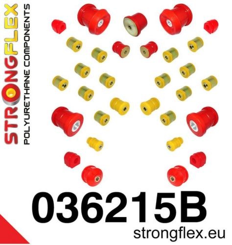 Silentblocs renforc�s Polyurethane BMW S�rie 1 E81-E87 + S�rie 3 E90-E93