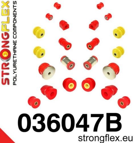 Silentblocs renforc�s Polyurethane BMW S�rie 3 E36 (avant + arri�re)