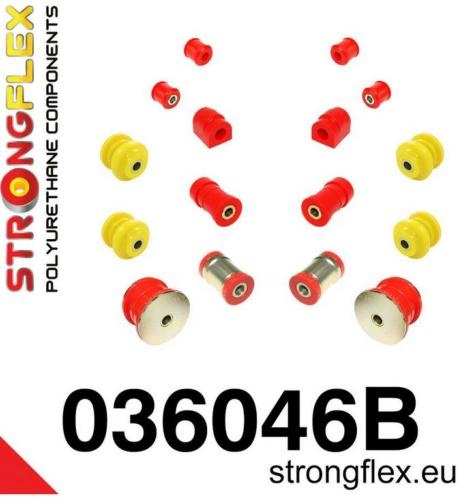Silentblocs renforc�s Polyurethane BMW S�rie 3 E36 (train arri�re)