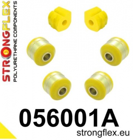 Silentblocs renforcés Polyurethane Citroen C2 + C3 (train avant)