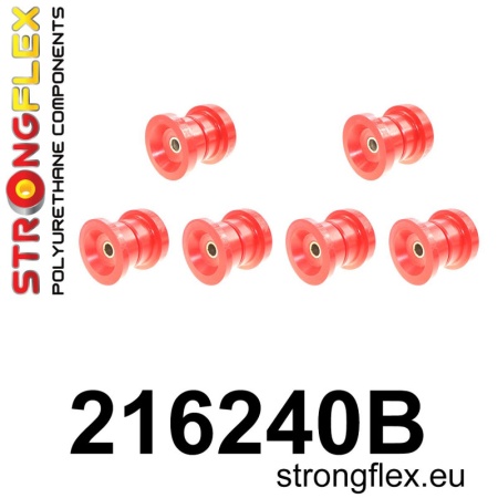 Silentblocs renforc&eacute;s Polyurethane de berceau arri&egrave;re Toyota Supra mk3