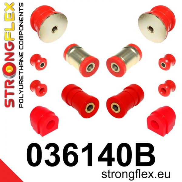 Silentblocs renforc�s Polyurethane de train arri�re BMW M3 E46