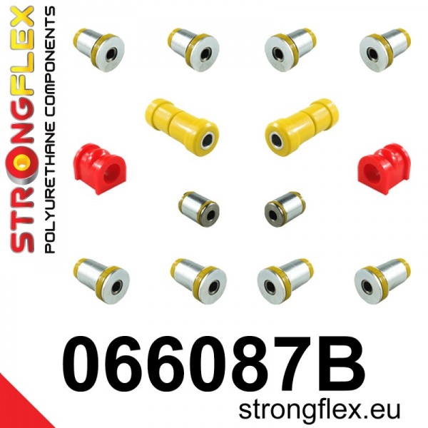 Silentblocs renforc�s Polyurethane Dodge Viper 2002-2017 (train arri�re)