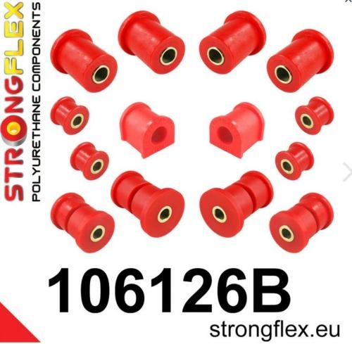 Silentblocs renforc�s Polyurethane Mazda MX-5 NA (train avant)