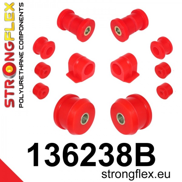 Silentblocs renforc�s Polyurethane Opel Calibra (triangles avant)