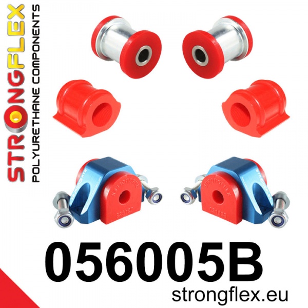 Silentblocs renforc�s Polyurethane Peugeot 106 GTI S16 Rallye / Citroen Saxo VTS (train avant)