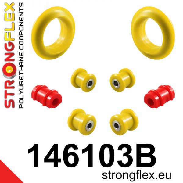 Silentblocs renforc�s Polyurethane Peugeot 205 GTI / 309 GTI (train avant)