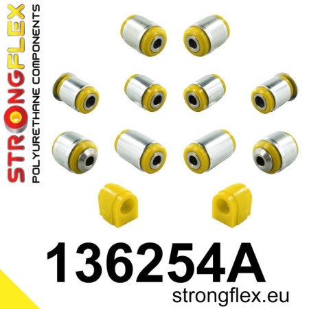 Silentblocs renforc&eacute;s Polyurethane Saab 9-5 2010-2012 / Opel Insignia (train arri&egrave;re)