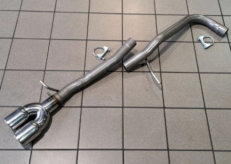 Suppression de silencieux arri&egrave;re inox Audi A1 1,4l TFSI 122cv 3portes
