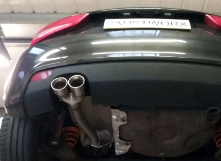 Suppression de silencieux arri&egrave;re inox Audi A1 1,4l TFSI 122cv 3portes