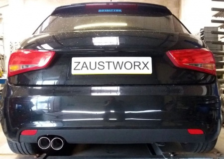 Suppression de silencieux arri&egrave;re inox Audi A1 1,4l TFSI 122cv 3portes