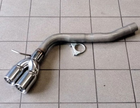 Suppression de silencieux arrière inox BMW 318d 320dE90 E91 E92 E93