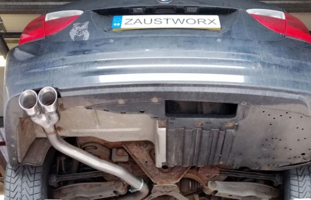 Suppression de silencieux arrière inox BMW 318d 320dE90 E91 E92 E93