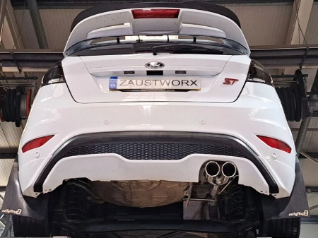 Suppression de silencieux arri&egrave;re inox Ford Fiesta mk7 ST180
