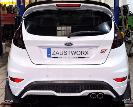 Suppression de silencieux arri&egrave;re inox Ford Fiesta mk7 ST180